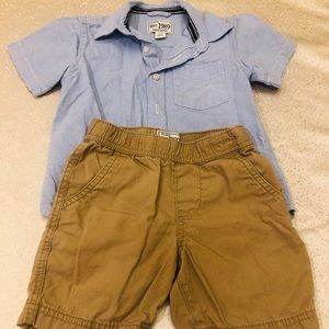 Toddler 2T shirt and short  combo